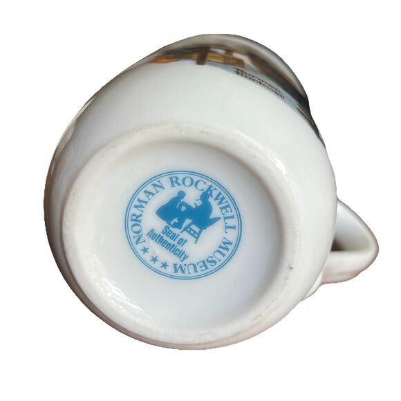 Norman Rockwell FOR A GOOD BOY  Museum Collection Coffee Cups Mugs - Picture 5 of 6